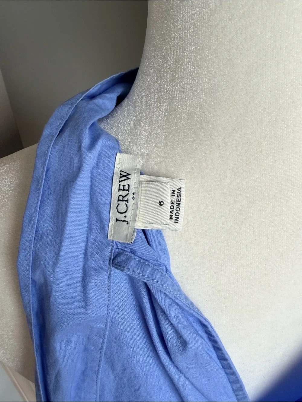 J. Crew Blue Halter Neck Women's Top